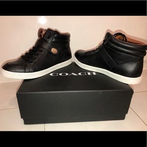 Coach high top sneakers